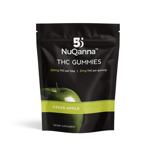 NuQanna Gummies - Green Apple