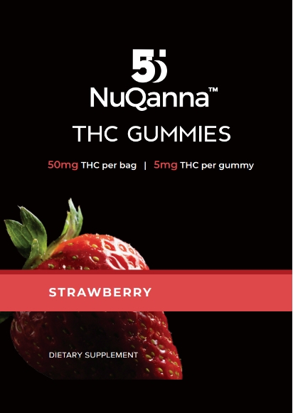 NuQanna Nano Gummies - Strawberry
