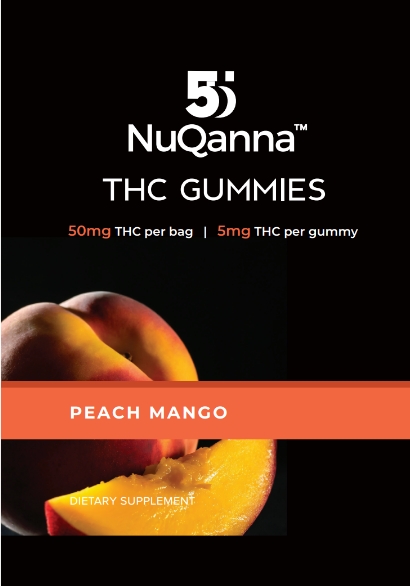 NuQanna Nano Gummies - Peach Mango