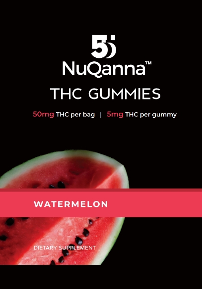NuQanna Nano Gummies - Watermelon