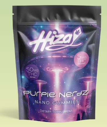 Hiza Purple Nerdz Nano Gummy
