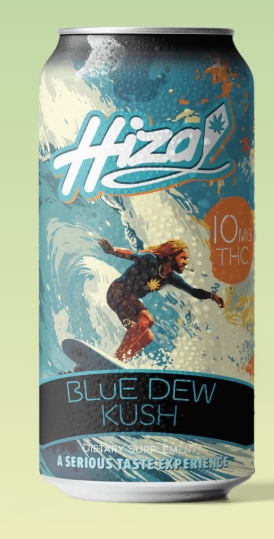 Hiza Blue Dew Kush Beverage
